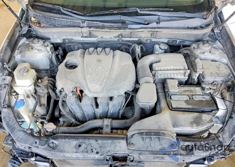 2012 Hyundai Sonata Gls из США, поврежденный, VIN 5NPEB4ACXCH467837